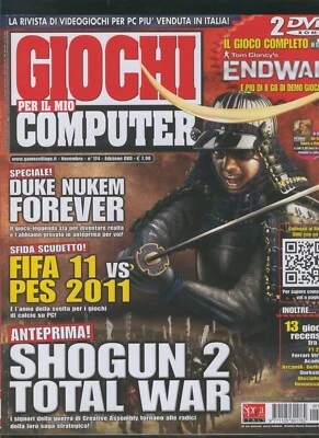 GIOCHI per il mio COMPUTER174 shogun 2 total war-fifa vs pes-duke nukem forev ga - Immagine 1 di 2