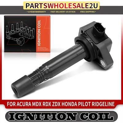 1x Paquete de bobinas de encendido para Acura MDX RDX ZDX Honda Ridgeline Pilot 2009 2010-2015 Foto 1 de 4