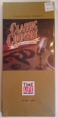 Classic Country Collection 4 CD Set Elvis Patsy Hank Cash RARE Sealed 2003 Time  - Image 1 of 4