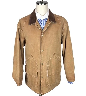 Vintage Walls Mountain USA Canvas Aztec Wool 5Btn Western Jacket Coat 2XL/3XL - Image 1 of 4