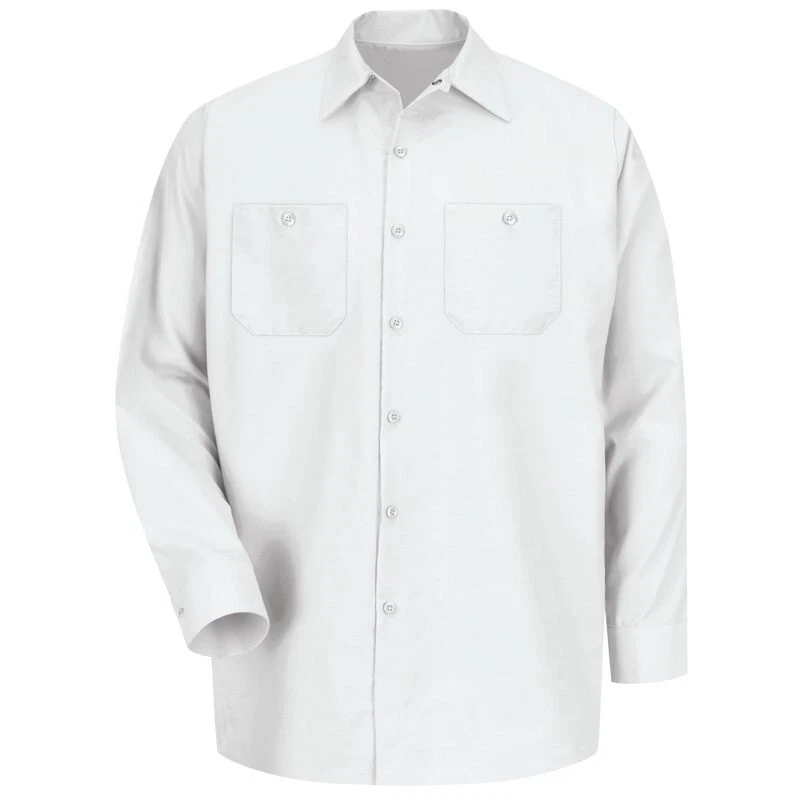 Red Kap SP14 Mens Industrial Long Sleeve Work Shirt - Image 1 of 1