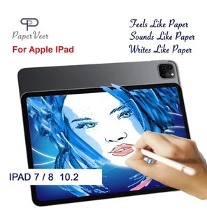 PaperVeer Matte Finish Film Anti-Glare Screen For Apple iPad 8/ 10.2 in - Picture 1 of 10
