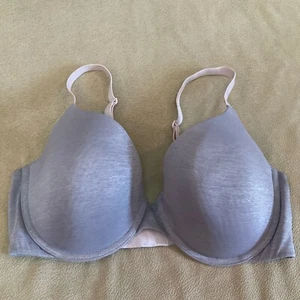 Sujetador Victoria’s Secret 38D Uplift Semi Demi Gris - Imagen 1 de 4