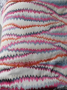 Upholstery & Curtain Fabric - HARLEQUIN MOM 12 TREMOLO TULIP/CORAL 4m Remnant - Picture 1 of 5