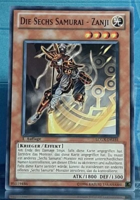 Yugioh - Die Sechs Samurai - Zanji - Legendary Collection 2: Mega Pack - DE/NM - Bild 1 von 4