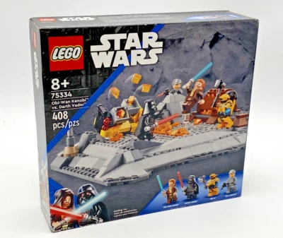 LEGO STAR WARS OBI-WAN KENOBI VS DARTH VADER, 408 PCS, 75334, NISB - Image 1 of 4