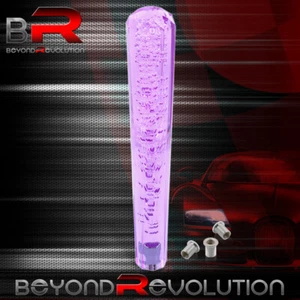 12" 300mm Diamond Bubble Shift Knob Automatic Manual Transmission Shifter Purple - Picture 1 of 3