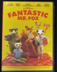 FANTASTIC MR FOX DVD WES ANDERSON GEORGE CLOONEY BILL MURRAY MERYL STREEP - Picture 1 of 4