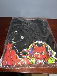 COOP DEVIL GIRL POSTER POP T-SHIRT HERREN GR. 2XL MADE IN USA Vintage - Bild 1 von 6
