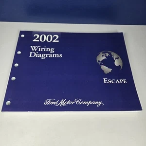 2002 Ford Escape Workshop Service Manual Wiring Diagrams Factory Book - NICE! - Picture 1 of 7