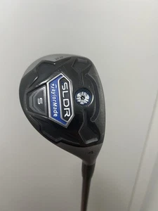 RH TaylorMade SLDR S Rescue 4 Hybrid 22 Deg Graphite Regular - Picture 1 of 7