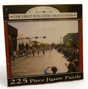 New The First Fox Cities Marathon 225 Piece Puzzle - Picture 1 of 3