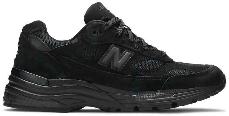 新品 New Balance 992 Triple Black 27.5 New Balance 992 Made in USA Triple Black for Sale | Authenticity