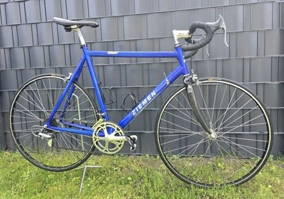 Rennrad, Vintage, Alu, Ziemen Handmade, Germany, RH 60, Blau, Shimano 600 - Bild 1 von 4