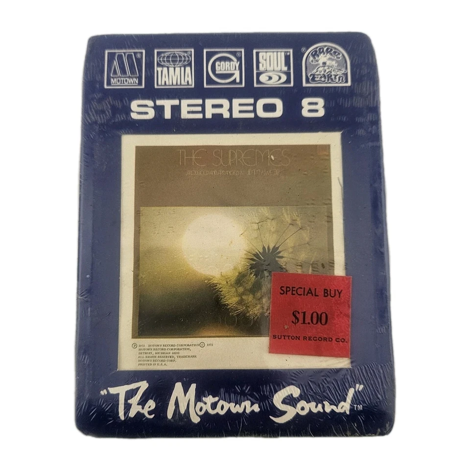 The Supremes - 8 Track - Sealed - 1974 - Motown Records -  Soul R&B -  - Image 1 of 4