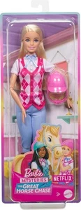 Barbie Mysteries: The Great Horse Chase Malibu Doll HXJ38 - Picture 1 of 5