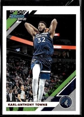 2019-20 Donruss #123 Karl-Anthony Towns - Image 1 of 2