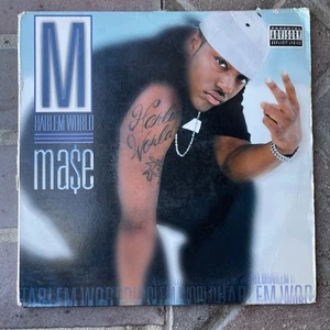 Mase Harlem World OG 1997 Original Pressing 2LP Vinyl Hip Hop Rap Classic PROMO - Foto 1 di 24