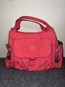 Bolso de Hombro Kipling Fairfax Rojo Caliente Rosa Mediano HB3711-640 - Imagen 1 de 13