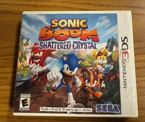 Sonic Boom: Shattered Crystal (Nintendo 3DS, 2014) Tested NO MANUAL - Picture 1 of 6