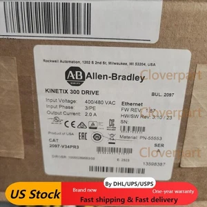 2097-V34PR3 AB Kinetix 300 Servo Drive 2097-V34PR3 Spot Goods NEW US Free Tax - Picture 1 of 1