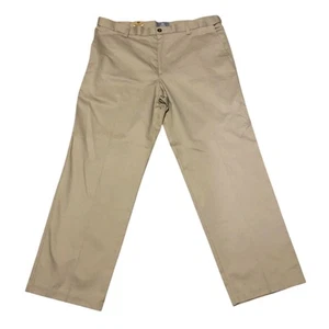 Pantalone Dockers D3 uomo 38x30 vestibilità classica marrone kaki pantaloni comfort ufficio nuovo con etichette - Foto 1 di 8