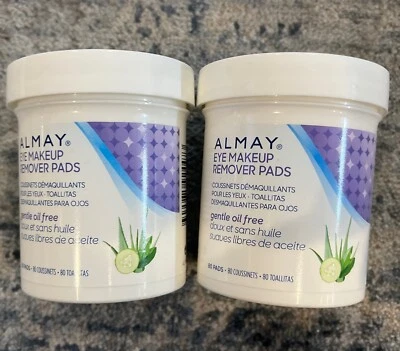 2 paquetes removedor de rímel Almay maquillaje zona libre limpiador sin aceite todo tipo de piel Foto 1 de 4