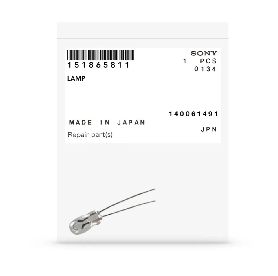 Sony Display Pilot Lamp ICF-SW55, CDF730, CFS-370M 1-518-658-11 - Image 1 of 1