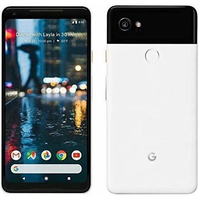 Pixel 2 XL 64GB Unlocked GSM/CDMA - Black and White - Image 1 of 4