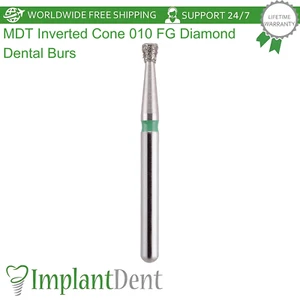 Dental MDT Inverted Cone FG Diamond Burs 010 Cavity Prep Undercut Creation - Bild 1 von 20
