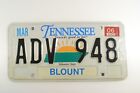 2000 Tennessee Blount County Sounds Good to Me License Plate - 2006 Decals