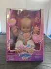 VINTAGE KEWPIE BABYS PUPPE NEU IM KARTON 16" WEICHER KÖRPER ROSE KICHERN KICHERN 1993 braune Augen!!