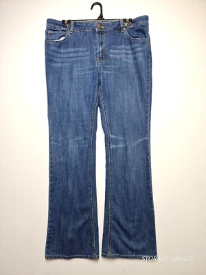 Daisy Fuentes Women's Denim Blue Jeans Casual Straight Leg Pockets Size 12 - Image 1 of 4