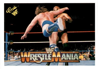 1990 Classic WWF #85 Bad News Brown / "Hacksaw" Jim Duggan - Image 1 of 2