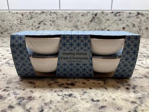 Fapor Home Ceramic Dipping Dishes/ Sauce Cups - Set of (4) - NIB - Picture 1 of 6