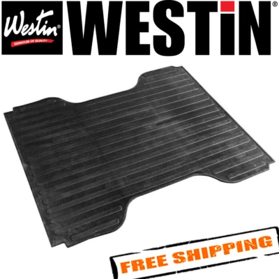 Westin 50-6195 Black Rubber Truck Bed Mat for 2006-2010 Dodge Ram 2500 76.3" Bed - Image 1 of 4