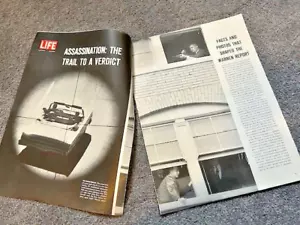 Vintage Magazine ARTICLE/Life Magazine/October 2, 1964/Warren Report/pp.39-51/G - Picture 1 of 9