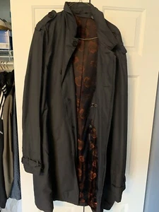 Ted Baker Endurance Raincoat Trenchcoat Sz 44 L - Picture 1 of 5
