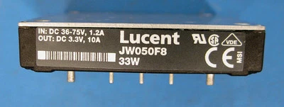 (1pc)**NEW** Lucent DC-DC Power Module JW050F, 36-75V, 1.2A IN, DC 3.3V 10A OUT - Image 1 of 4