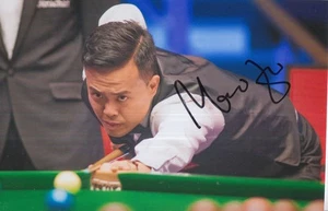 FOTO DE BILLAR MARCO FU FIRMADA A MANO 6X4 A PRUEBA 3. - Imagen 1 de 2