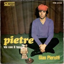 RARO 45 giri - Gian Pieretti ‎/ Pietre - Via Con Il Tempo