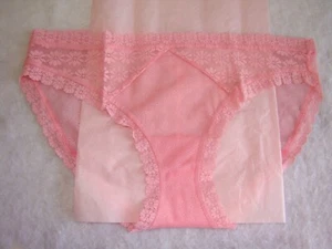 New Victoria’s Secret Pink Floral Lace all over Cheeky Panty - Picture 1 of 5