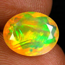 1.99 ct Elegant Oval (11 x 8 mm) Un-Heated Ethiopia Rainbow Opal Loose Gemstone