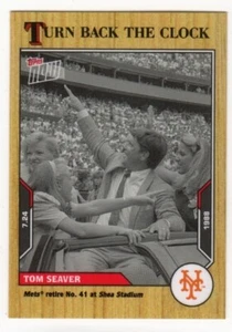 Tarjeta de béisbol Tom Seaver #115 Topps Now Turn Back The Clock 2021 (PR:380) - Imagen 1 de 2