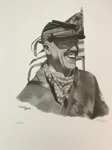 Western Art - U.S. Cavalry "Battle Done, Battle Won" signed print by Larry Bees - Bild 1 von 4