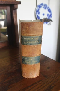 Antik 1843 Fünfte Auflage Dispensatory of United States Ledergebundenes Buch - Bild 1 von 24