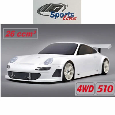 FG Modellsport 1:5 Sportsline 4WD 510 Chassis 26ccm³ Porsche 911 GT3 RSR - Bild 1 von 4