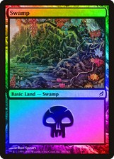 Swamp (291) FOIL Lorwyn NM Basic Land MAGIC THE GATHERING MTG CARD ABUGames