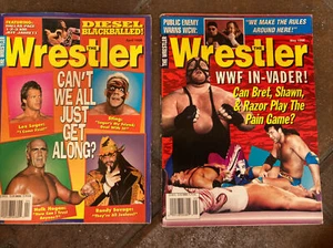 Revista The Wrestler ABRIL & MAYO 1996 WWE HULK HOGAN Steve Austin Randy Savage - Imagen 1 de 12