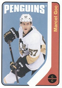 2014-15 O-Pee-Chee Retro Penguins Hockey Card #36 Marcel Goc
